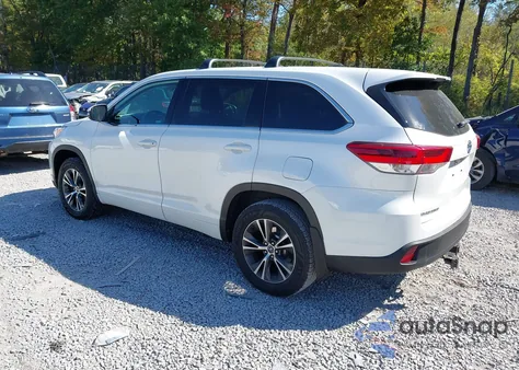 2018 Toyota Highlander Le z USA, uszkodzony, nr VIN 5TDBZRFHXJS870840